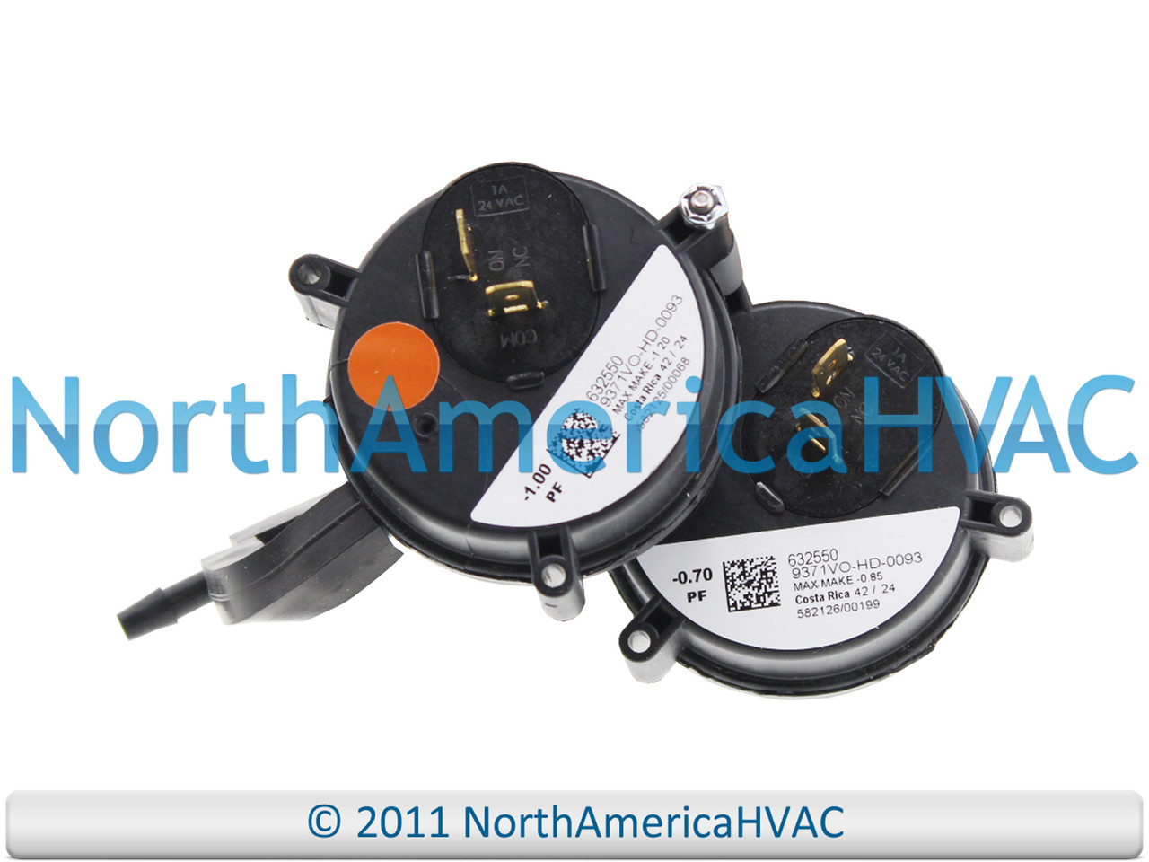 OEM Furnace Venter Motor 2 Stage Air Pressure Switch Replaces MPL